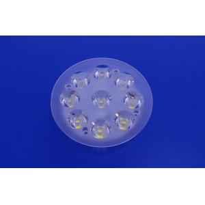 9W Bridgelux PMMA Led Lens , Optical Led Tunnel Lamp Lens For Decorative lighting