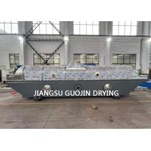 China Chemical Processing Continuous Fluid Bed Dryer 0.9X7.5M For Boric Acid supplier