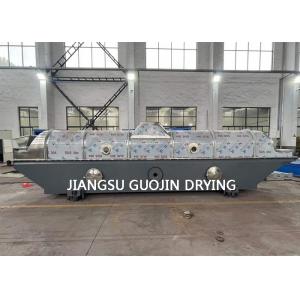 Chemical Processing Continuous Fluid Bed Dryer 0.9X7.5M For Boric Acid