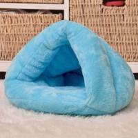 China Triangle Cat Bed Dog House Pet House Winter Warm Semi Closed Slippers Pet Supplies on sale