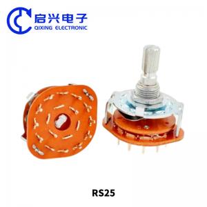 2pcs RS25 Rotary Selector Switch 1 Pole 11 Position 500V AC 1 MIN