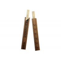 Palillos de bambú de los gemelos chinos disponibles respetuosos del medio ambiente de la aduana los 21cm con la manga