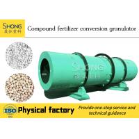 China NPK Compound Fertilizer Rotary Drum Granulator With 15-20 Tph on sale