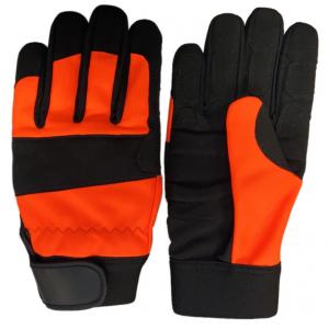 EN ISO 11393-4 2019 Class 0 Chainsaw Safety Gloves For Forestry Industry
