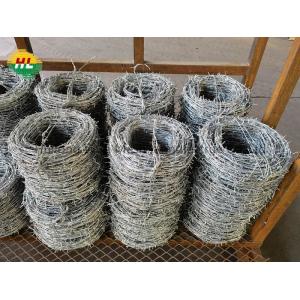 Double Twist High Tensile Barbed Wire Anti Climbing 12x14