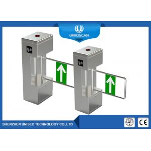 China Pedestrian Vertical Swing Turnstile Gate Automatic Sliding Security Entrance Control supplier