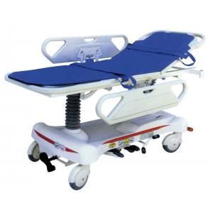 China Medical Patient Stretcher Trolley , Hydraulic Ambulance Trolley supplier