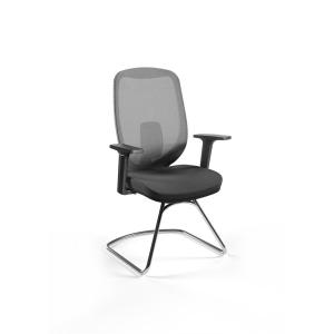 China Cadre Mesh Computer Chair With Arms, H1055MM en métal tournant la haute chaise arrière supplier