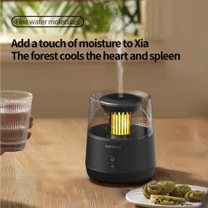 China Humidificador de llama de simulación de lluvia con apagado automático de 7 colores wholesale