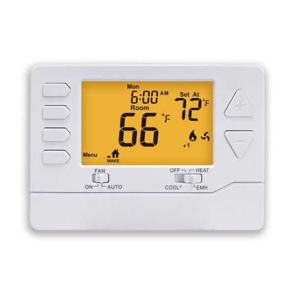 Riseem NTC Sensor 24V LCD 2 Heat 1 Cool Programmable Central Best Home Thermostat