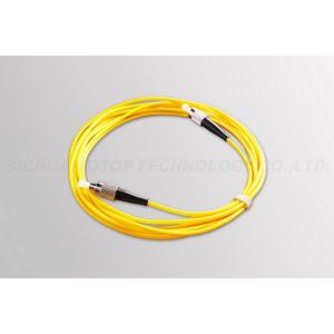 FC / UPC - FC / UPC Optical Fiber Jumper , Fiber Optic Patch Cable