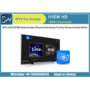 iview HD IPTV Arabic IPTV Europe IPTV 1000+ live Channels with VOD,Included UK Arabic Germany