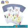 China Texas Hold 'Em Casino Playing Cards Game PVC Conventional Poker Cards Dull Polish Board Games wholesale