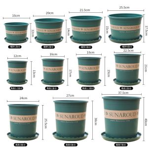 China Nursery Pot Plant Grow Sturdy Flower pots in Bulk Price Gallon Durable Nursery Pot Garden Flower Pots Nursery Plant Container Kit With Matching Pallets wholesale