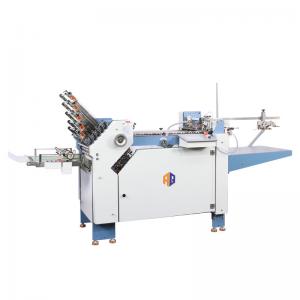 China A3 Paper Automatic Letter Folding Machine Gear Driving Type supplier