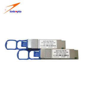 China LR4 1310nm 10km MPO 40G QSFP+ Transceiver With Pluggable Electrical Interface wholesale