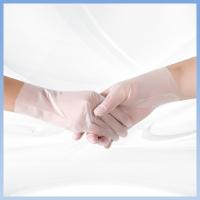 China Strong Breathability Non Slip Disposable TPE Gloves For Safe And Stable Handling on sale