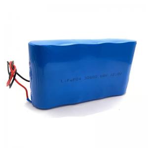 6000mAh 12.8V 4S1P 32650 Lithium Battery MSDS UN38.3 Approved