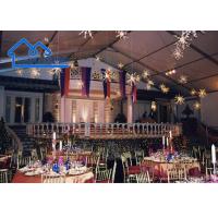 China Custom Outdoor Aluminum Wedding Party Event Tent 1000 People Capacity Party Tent With Sides on sale