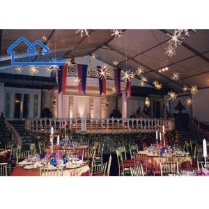 Custom Outdoor Aluminum Wedding Party Event Tent 1000 People Capacity Party Tent With Sides