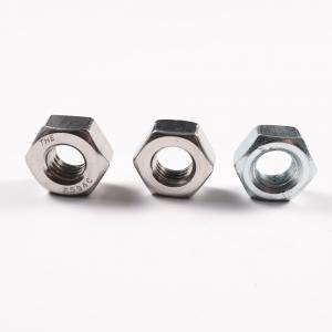DIN934 Hexagon Nuts M8 904L Stainless Steel Hex Thin Nut High Quality China Manufacturer