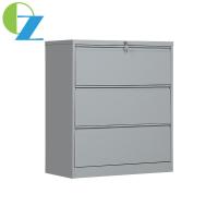 China Commercial Office Furniture Lateral File Cabinets 3 Drawer Steel on sale