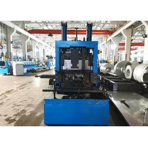 Galvanized Steel CZ Purlin Roll Forming Machine With Lubricating System
