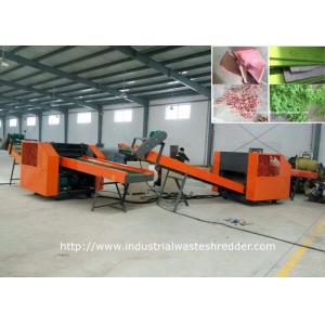 Automotive Industrial Shredder Machine Interior Cushions Seat Cover Foot Pad Waste Recycling