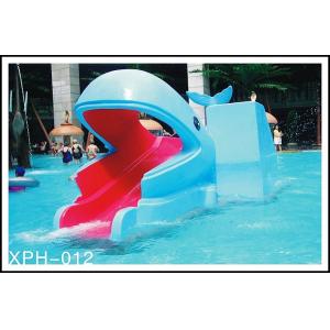 Outside Water Pool Slides Water Park Whales Cartoon Shape Kids Pool Water Slides for Kids Water Park