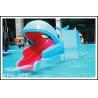 China Industrial small amusement raft rides , fiberglass pool slide for Kids Water Park wholesale
