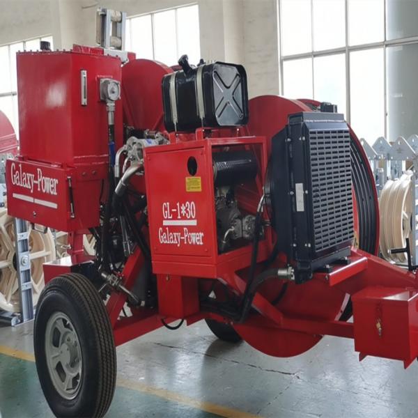 Pulling Cable Single Conductor Earth Wire Tensioner Stringing Machine