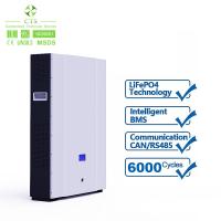 China Wall Mount Storage Lithium Batteries 10kwh 48v 100ah 200ah For Solar on sale