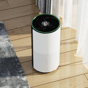 True Hepa Filter Room Air Purifier With DC Motor LED Screen Ivory White 60HZ