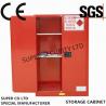 China Red Paint &amp; Ink Chemical Storage Cabinet For Flammable Liquids , 60 Gallon wholesale