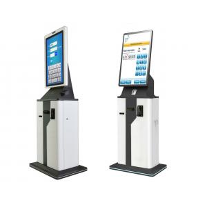 China Carbon Steel Check In Kiosk Floor Standing Airport Information Kiosk supplier