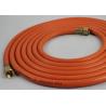 Red Flexible Propane Gas Hose , 8MM Gas Hose With High Tensile Oil Resistant