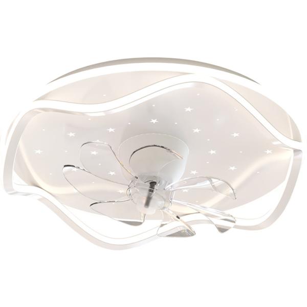 52 Ventilador de techo sin cuchillas con luz y control remoto