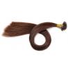 Double Drawn Pre Bonded Hair Extensions , Pre Bonded Indian Hair Extensions For