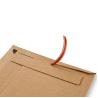 China Imprimible por encargo de lado de la caja de cartón sobre de correo de papel rígido de correo wholesale