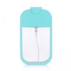 Square Perfume Card Sanitizer Spray , K1106 Nontoxic Plastic Card Bottle