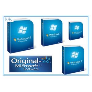 China Microsoft For SP1 Windows 7 Professional 64 Bit Retail System Builder DVD Retail Pack supplier