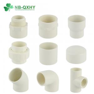 China UV Protection Sch40 90 Elbows PVC Pn16 Sch40 Pipe Plastic Flanges Fittings for Market supplier