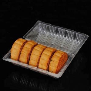 China Popular disposable baking cake folding tray food container moulding forming machine supplier