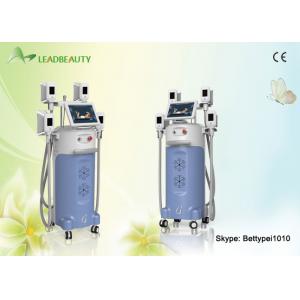 China 4 Handle Cryolipolysis Slimming Fat Loss Equipment / Cellulite Removal Machine supplier