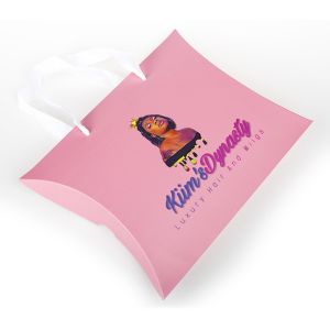 Packaging Pillow Box Customizable Paper Box With Handle Color Box Takeaway Airplane Box With Logo Printing