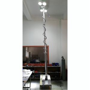 China 3.5m Vehicle Roof Mount Mast Tower Lights camera mounting style supplier