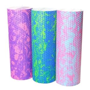 China EVA Camuflaje de espuma sólida de alta densidad de color para relajación muscular Masaje Roller de espuma de yoga wholesale