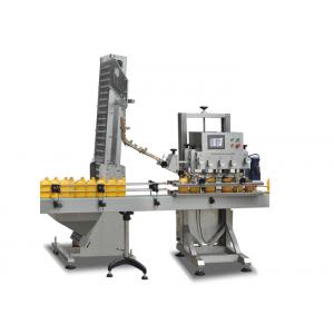 Automatic High Speed Plastic Bottle Capping Machine Equipment Easy Operation