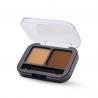 China Two Square Eyelid Blush Odm Eyeshadow Box Custom Makeup Packaging Transparent wholesale