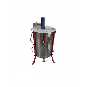 Electric 4 Frame 201 Stainless Steel Honey Extractor With Stainless Steel Stands
